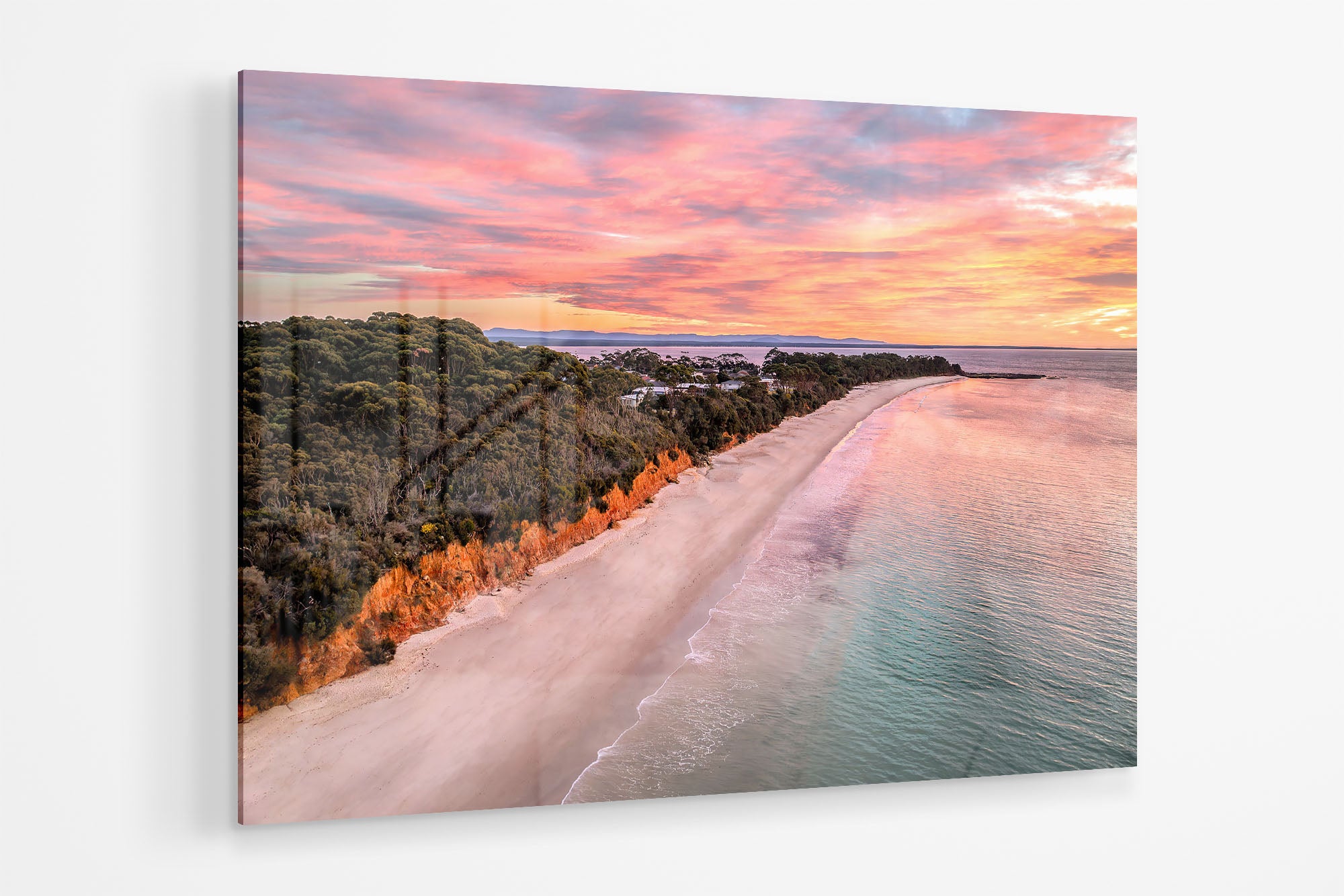 Pastel Colours Sunrise Nelsons Beach Jervis Bay