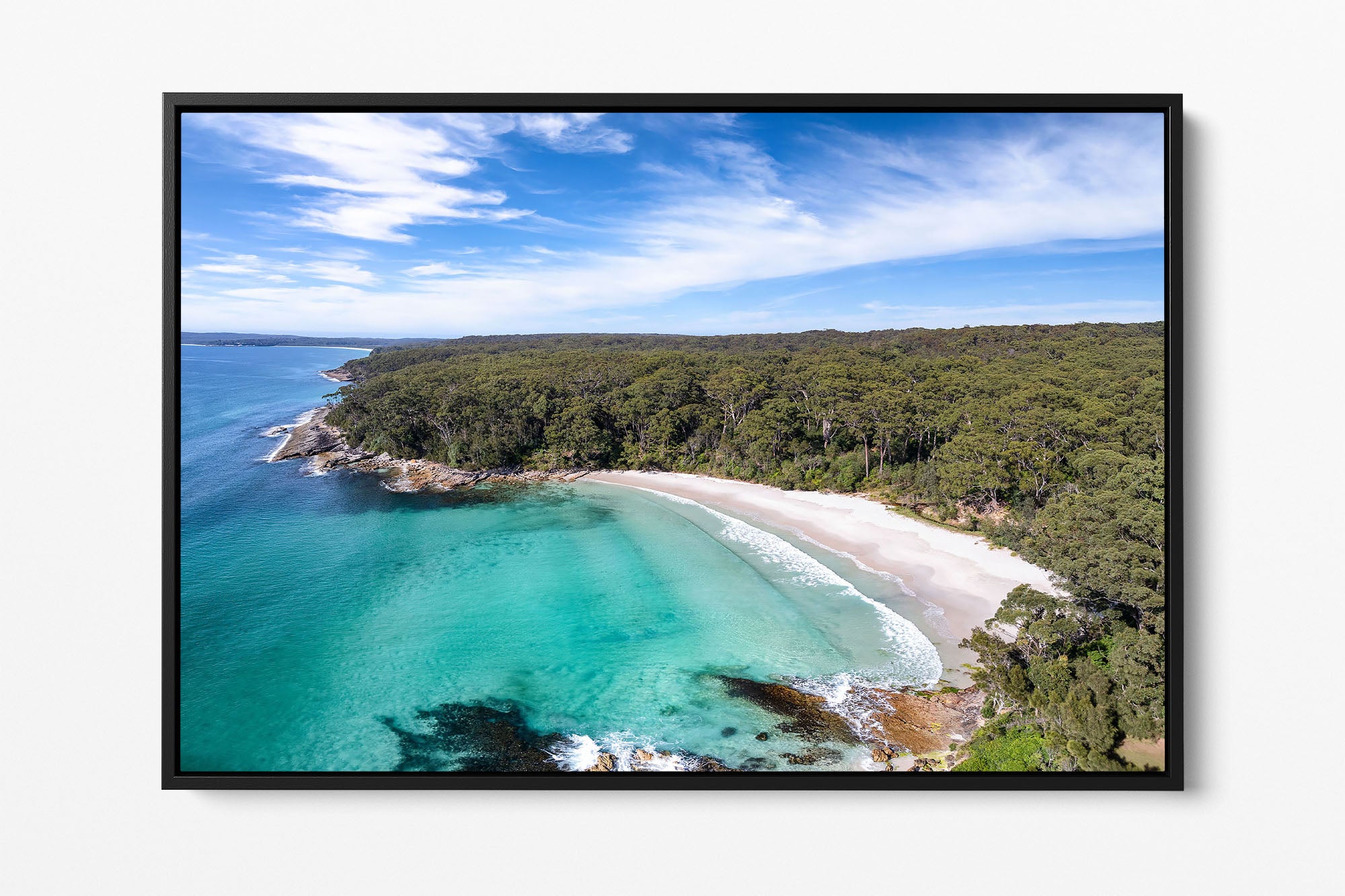 Blenheim Beach Birds Eye View