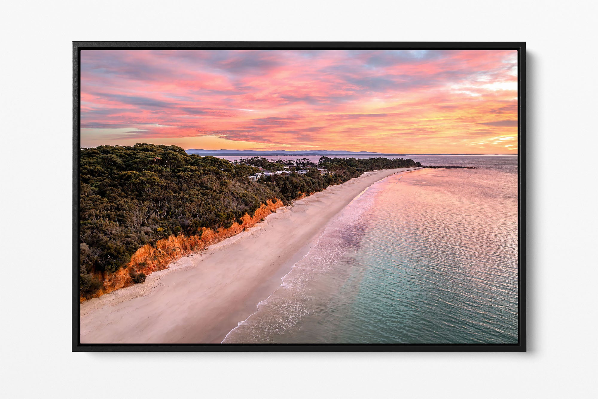 Pastel Colours Sunrise Nelsons Beach Jervis Bay