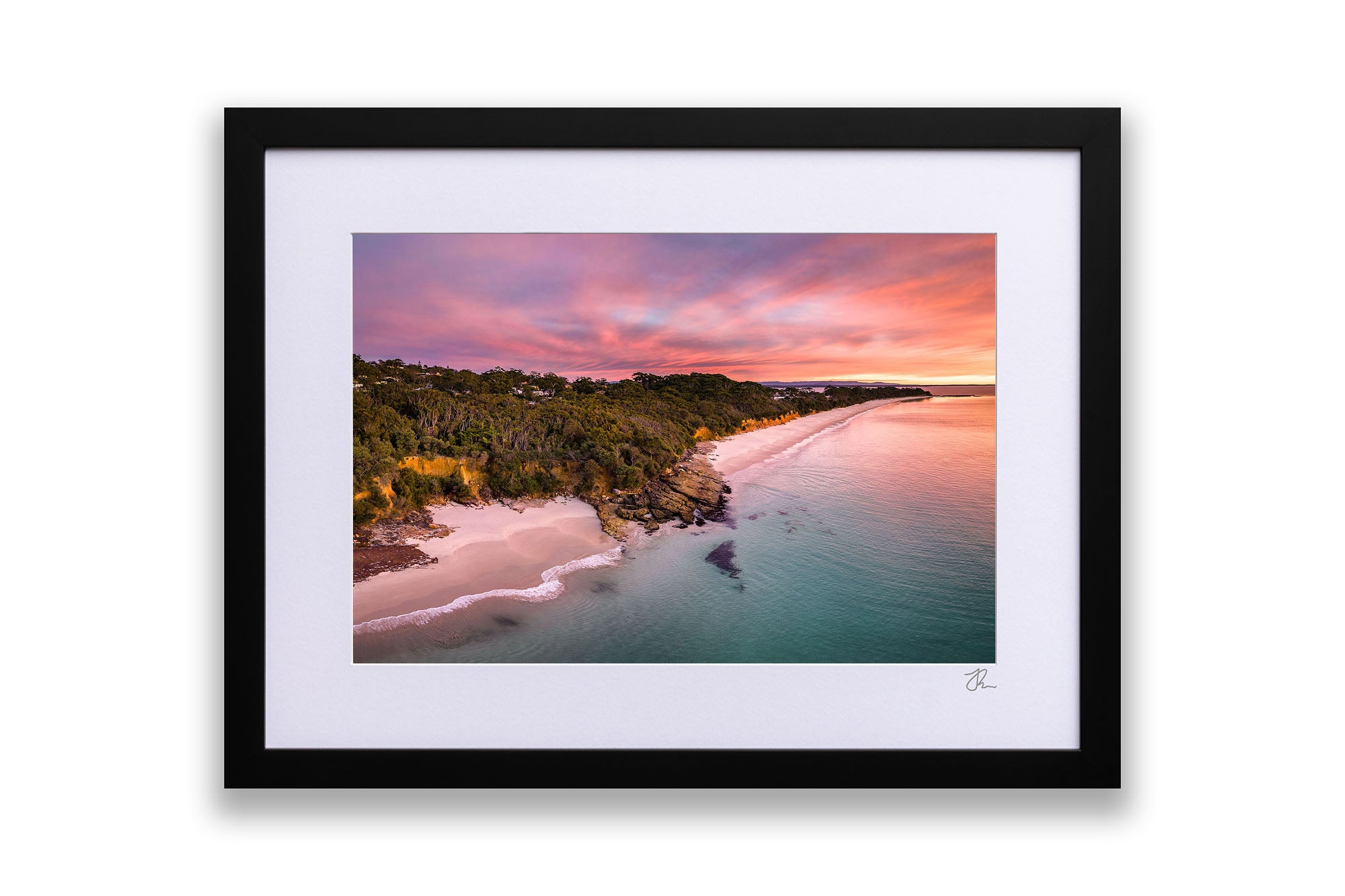 Sunrise Glow Nelsons Beach Jervis Bay