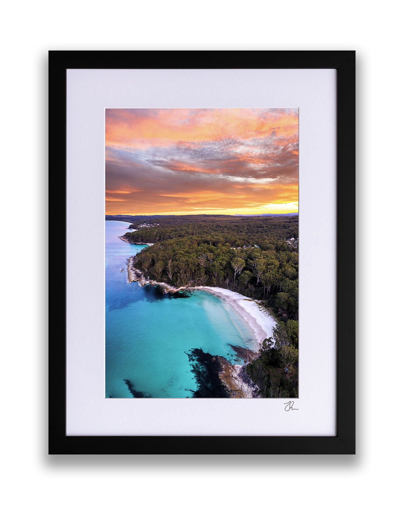 Blenheim Beach Sunset | Vertical