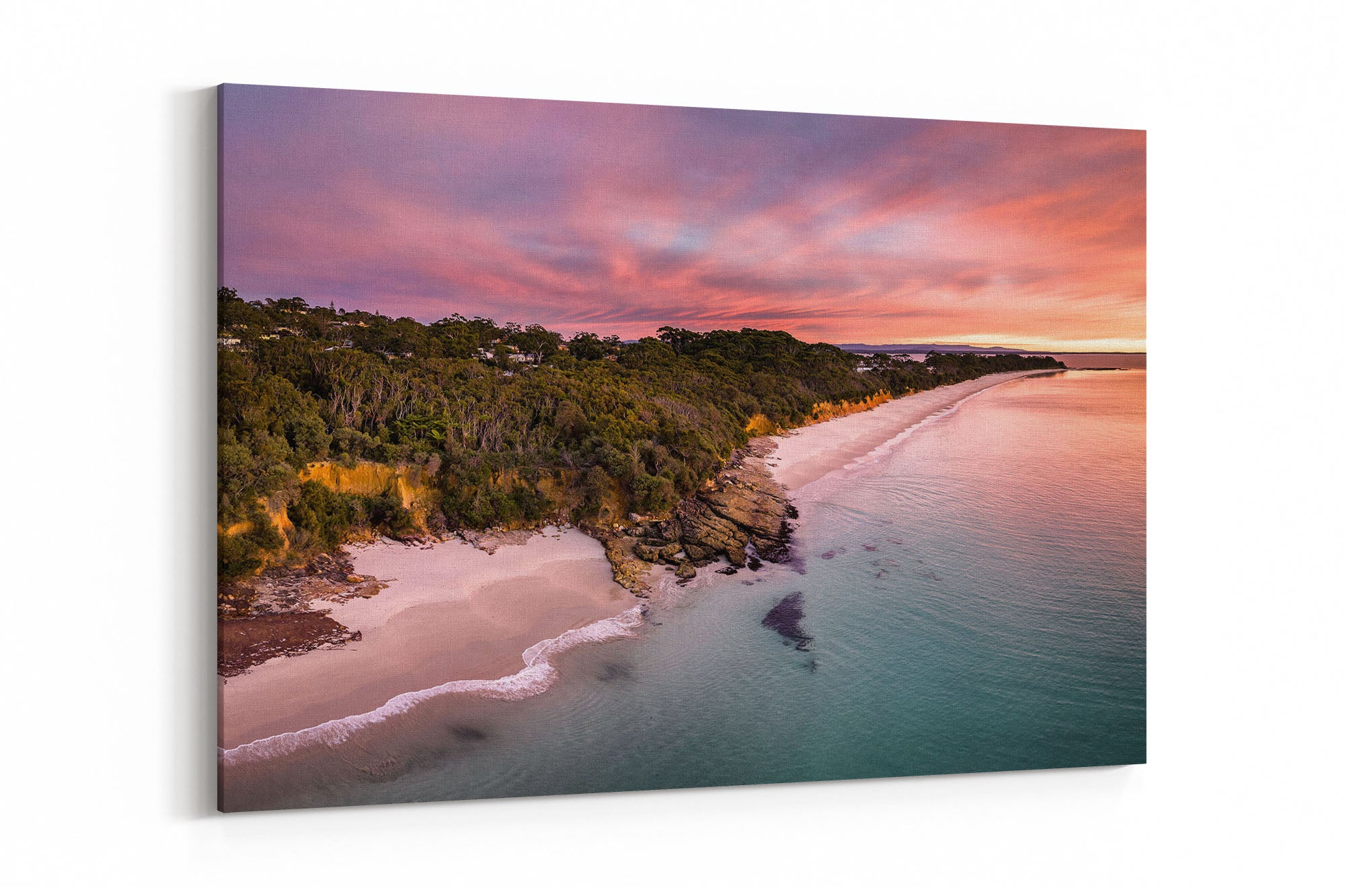 Sunrise Glow Nelsons Beach Jervis Bay