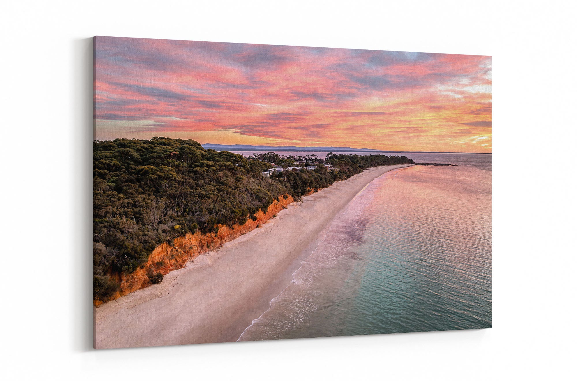 Pastel Colours Sunrise Nelsons Beach Jervis Bay