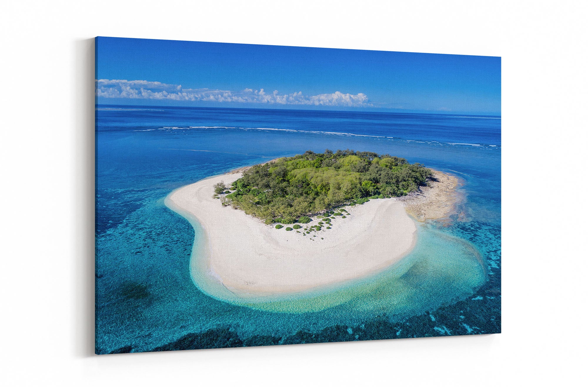 Wilson Island From Above Great Barrier Reef