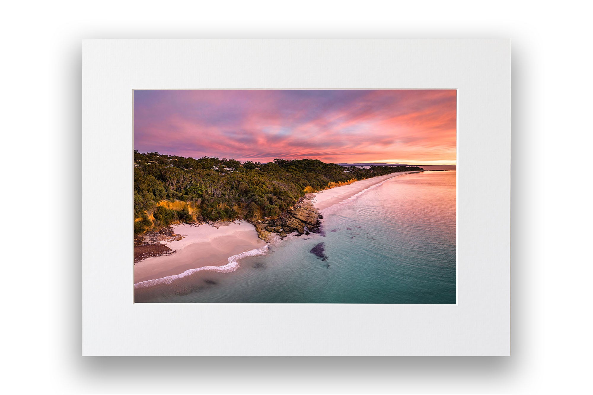 Sunrise Glow Nelsons Beach Jervis Bay