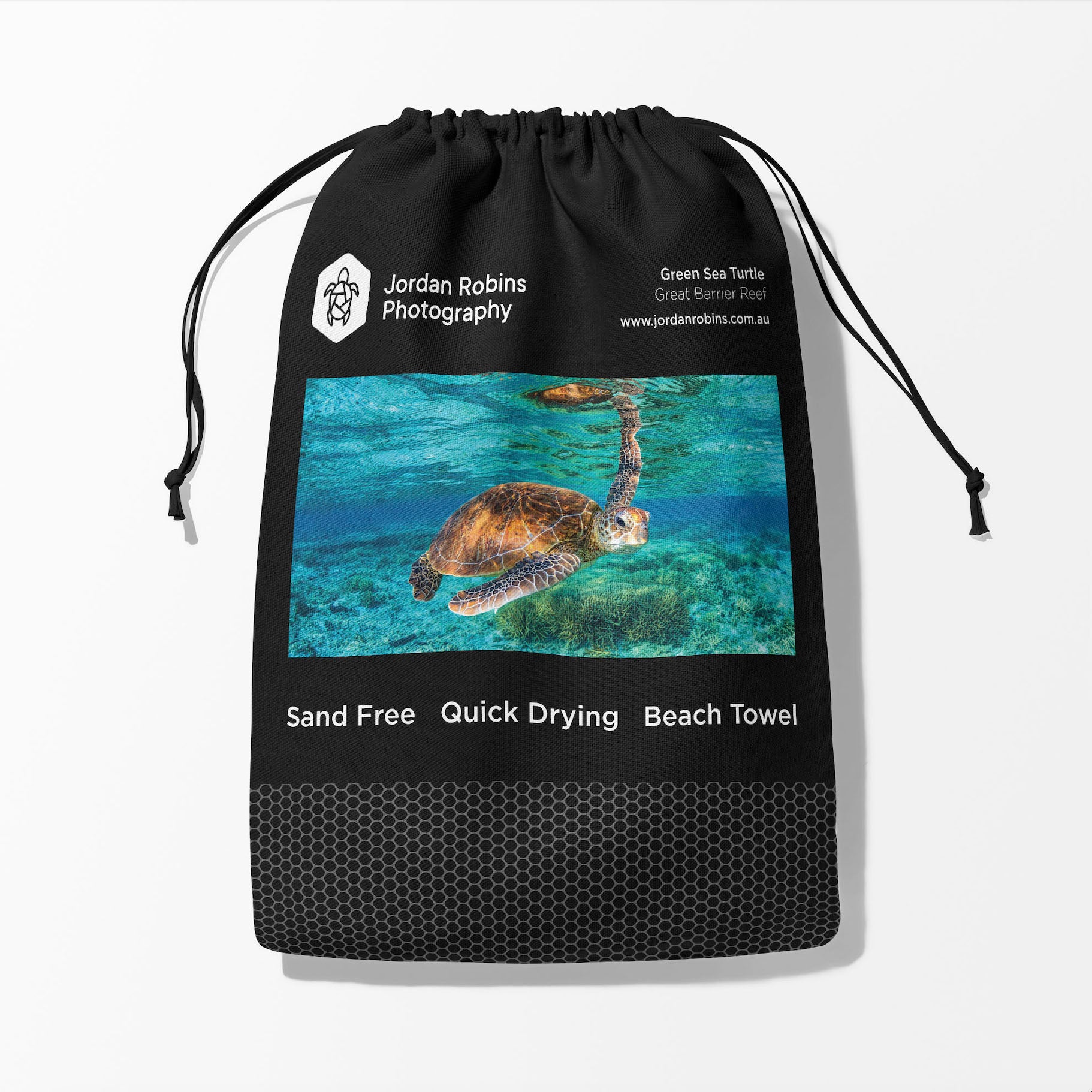 Hey You Turtle - Beach Towel