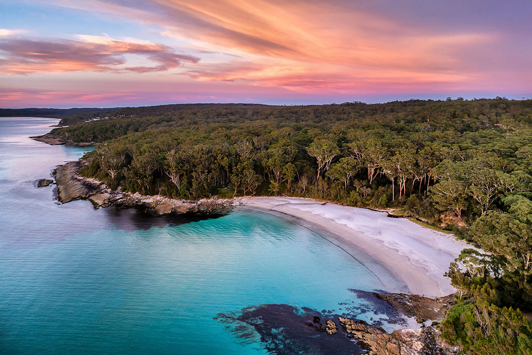 Sunrise Glow Blenheim Beach Jervis Bay – Jordan Robins Photography