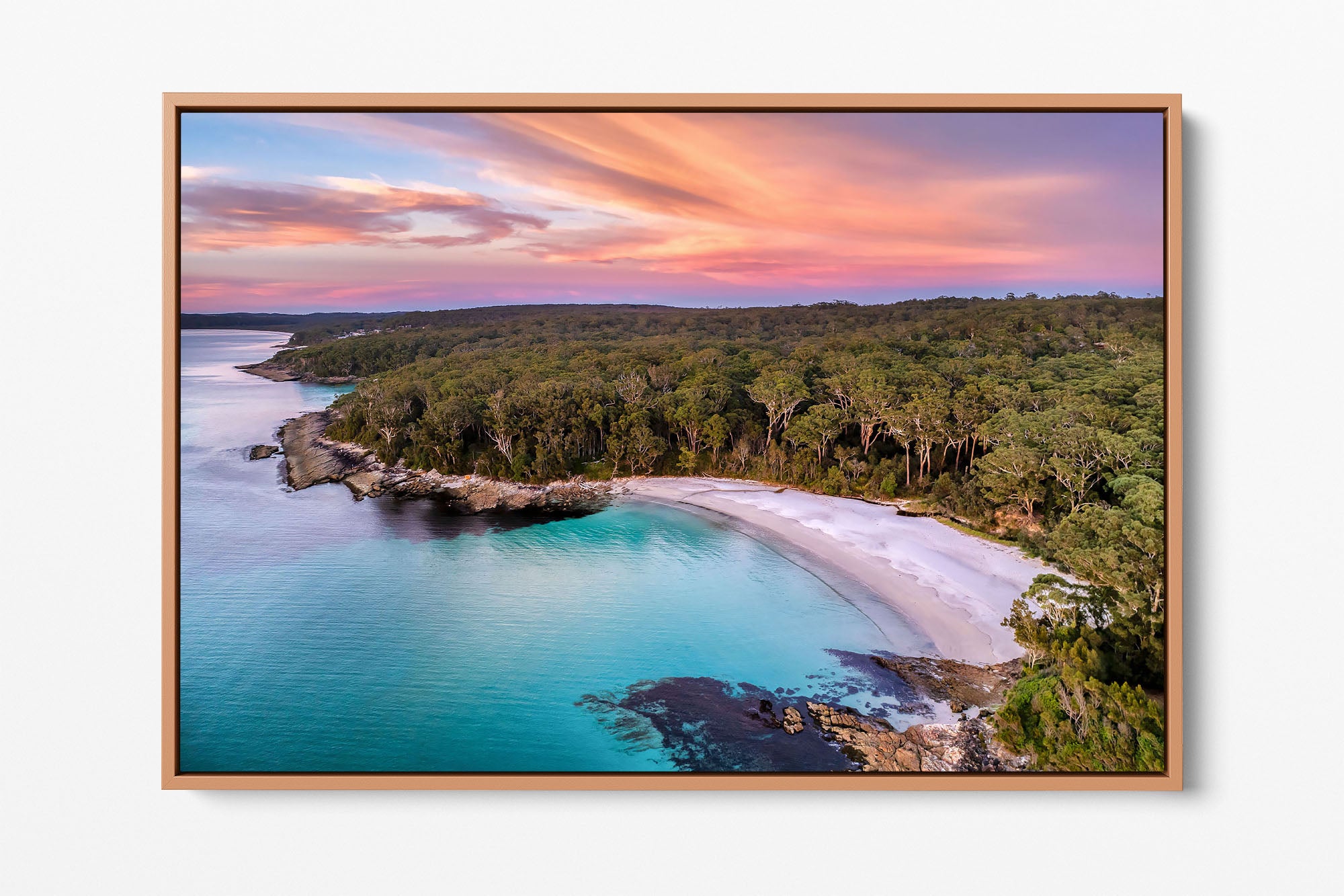 Sunrise Glow Blenheim Beach Jervis Bay