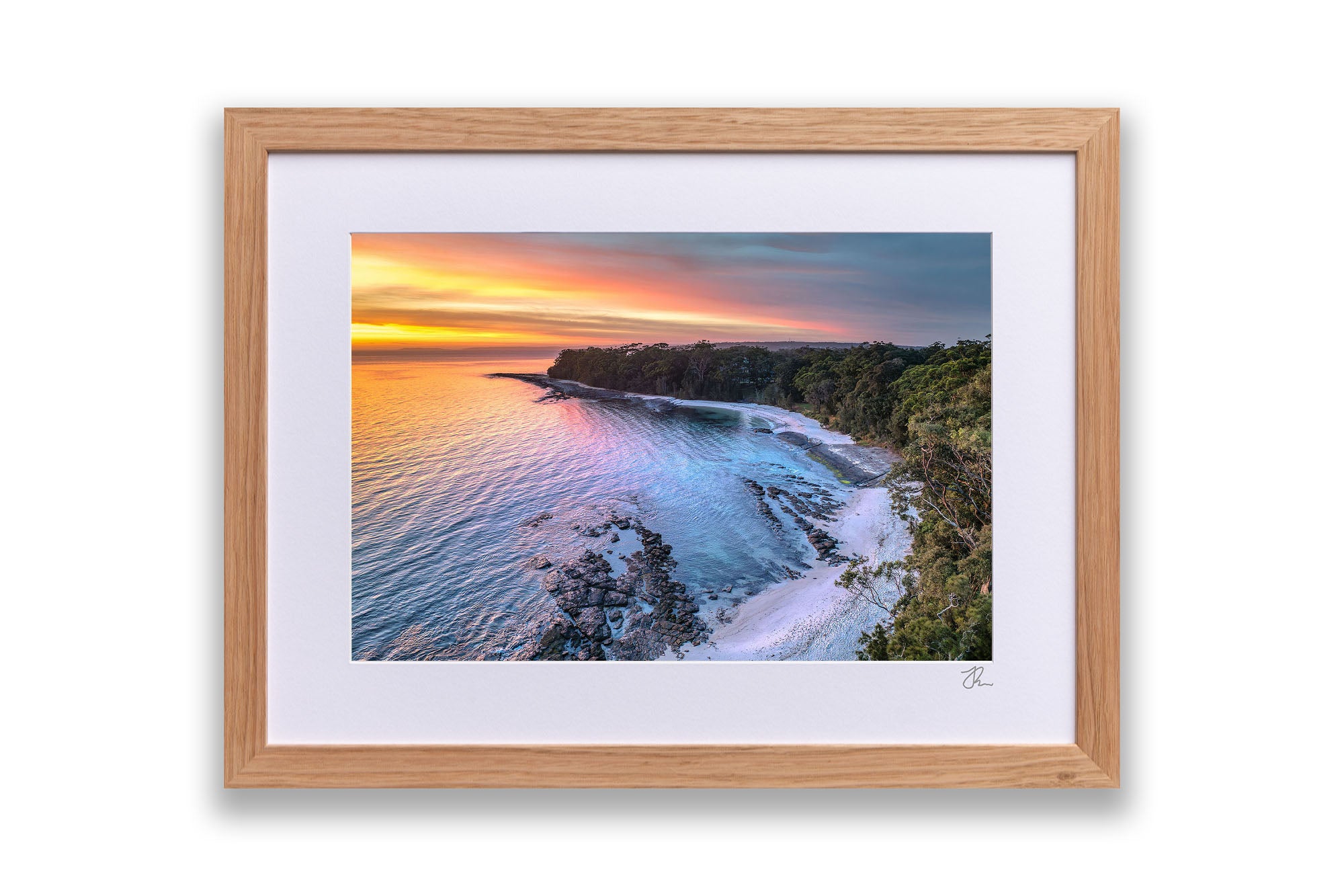 Shark Net Beach Sunrise Jervis Bay