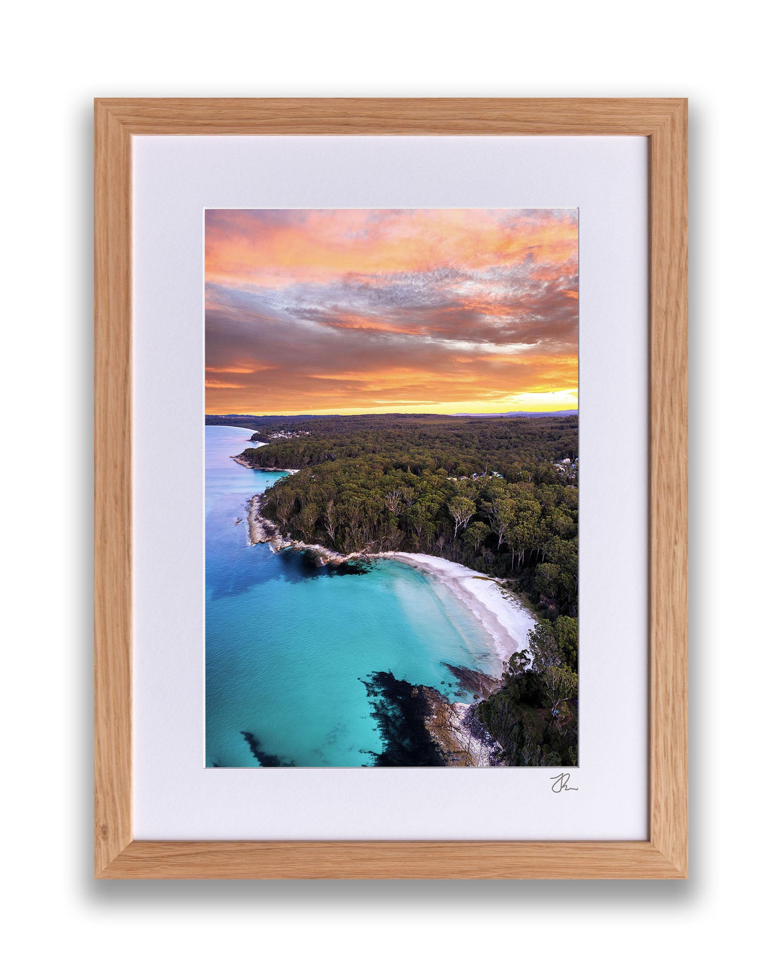 Blenheim Beach Sunset | Vertical