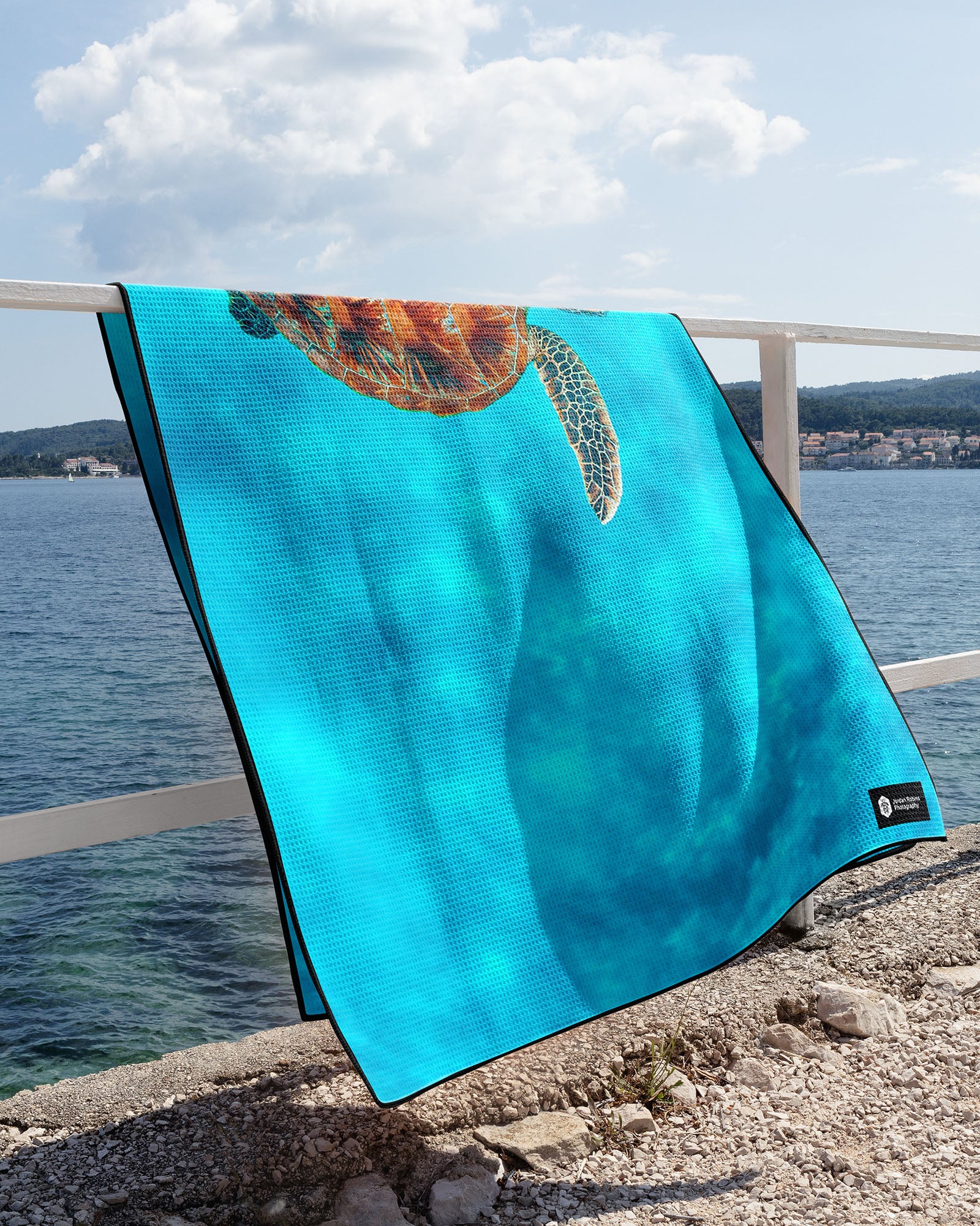 Sea Turtle Clarity - Beach Towel