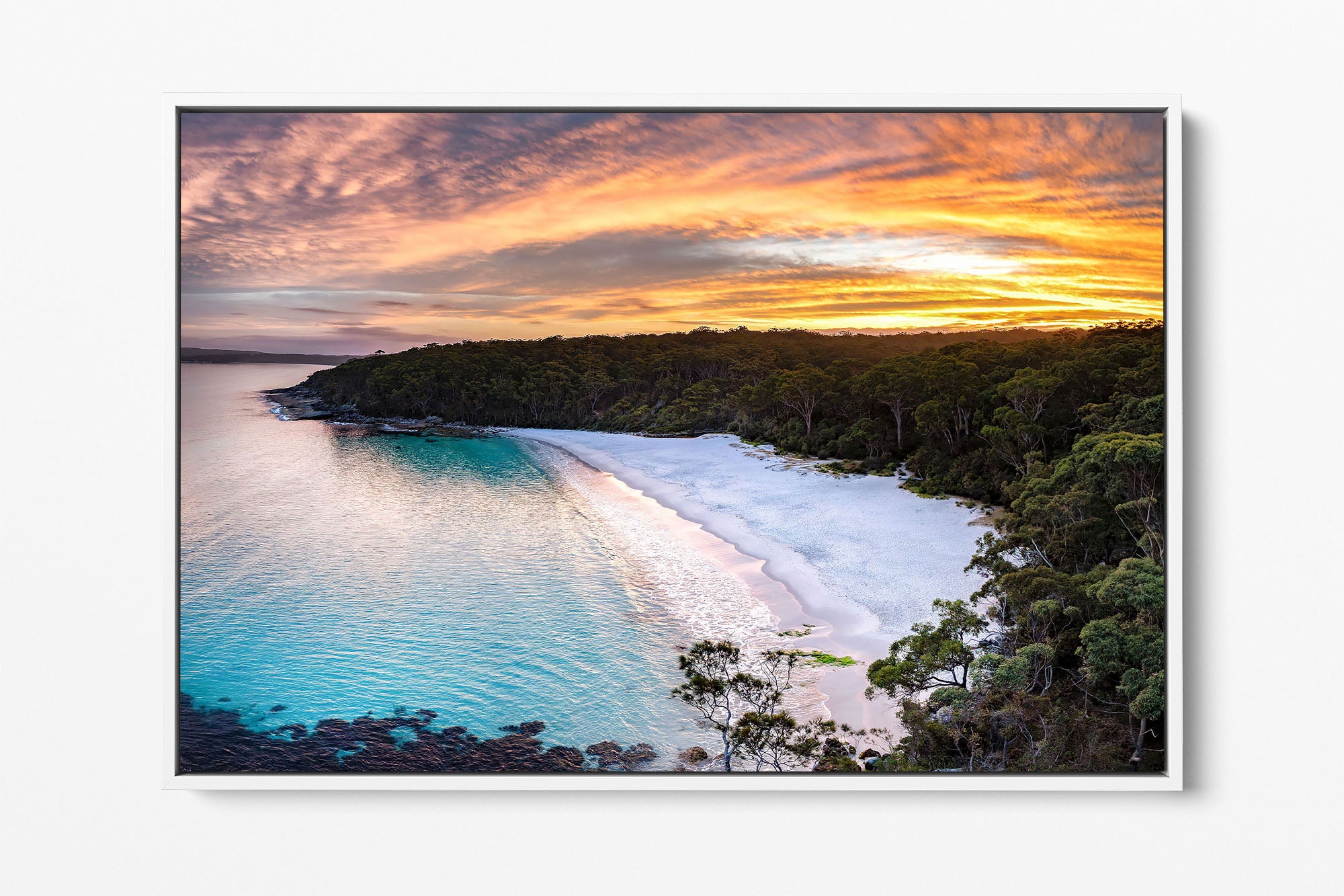 Sunset Hues Greenfield Beach | Jervis Bay