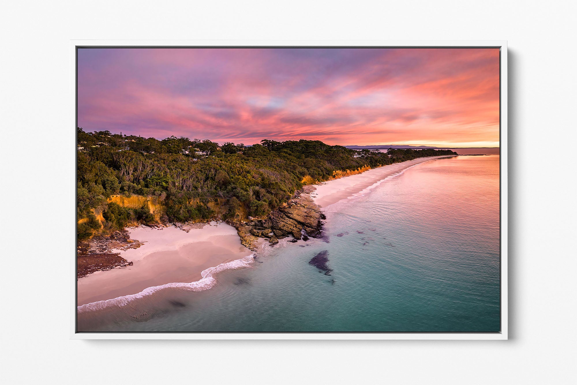 Sunrise Glow Nelsons Beach Jervis Bay