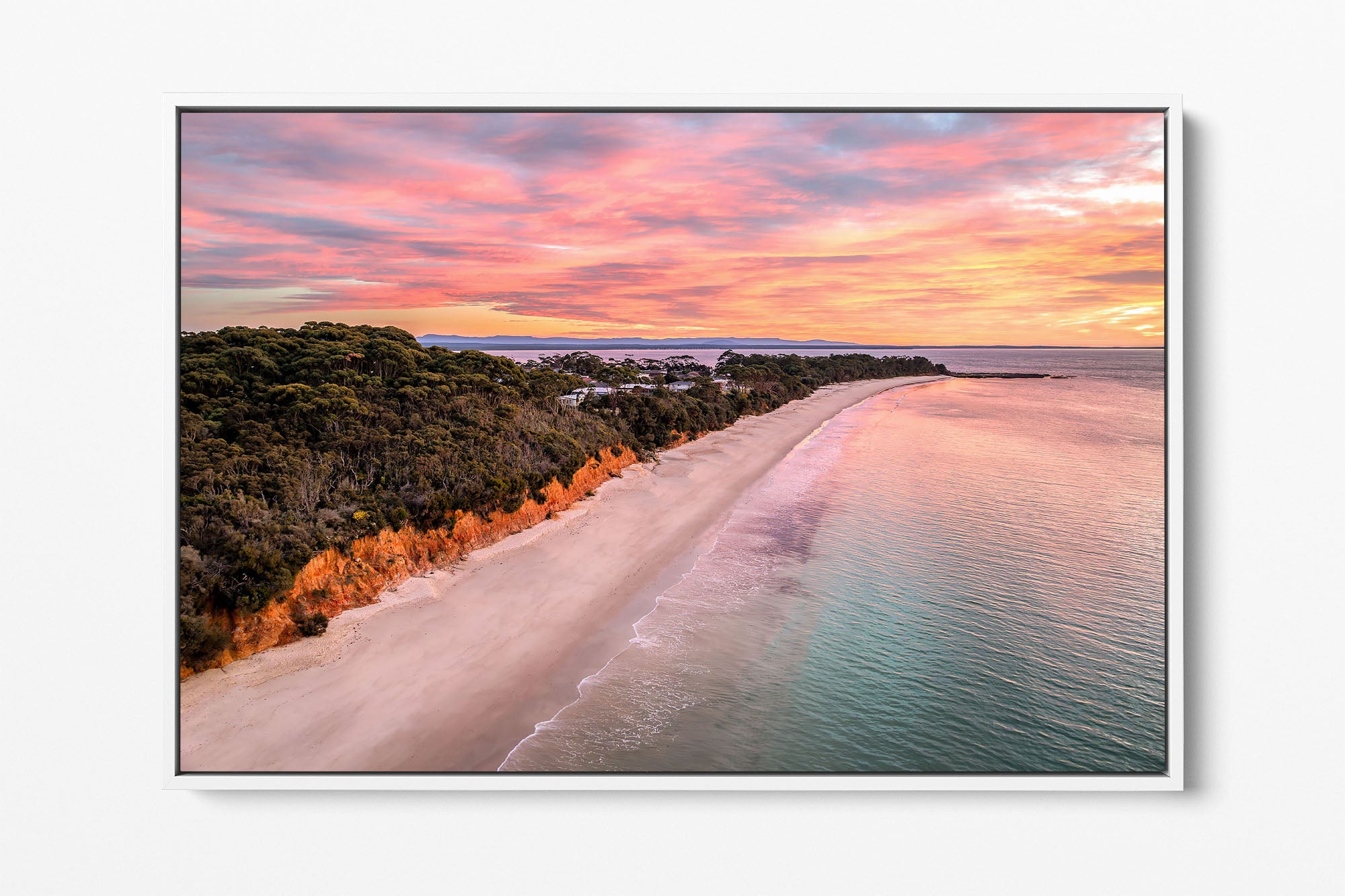 Pastel Colours Sunrise Nelsons Beach Jervis Bay