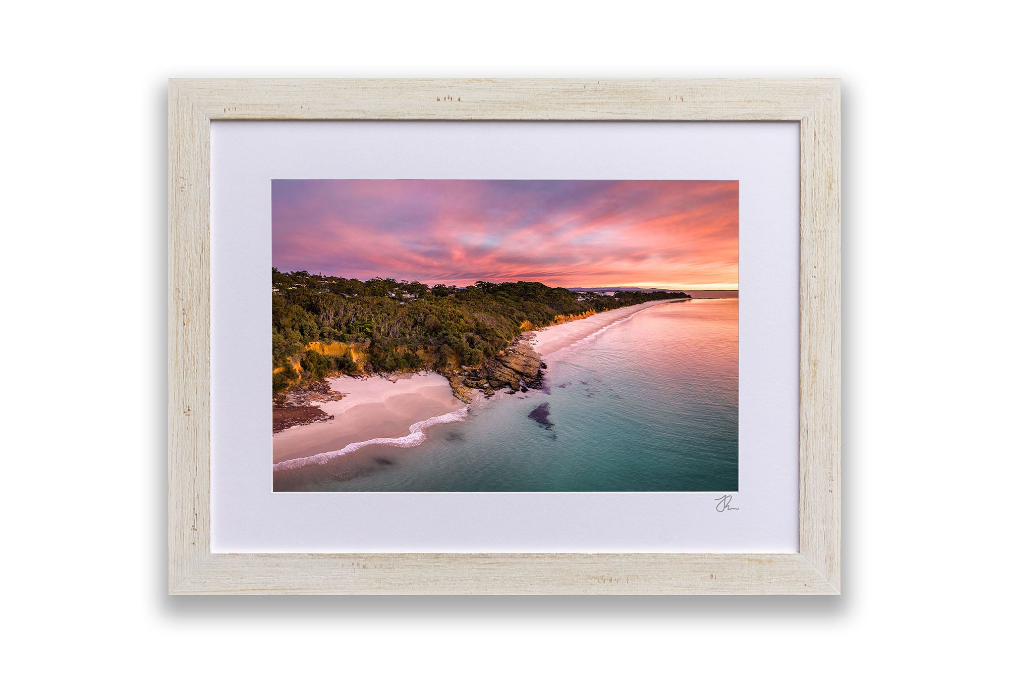 Sunrise Glow Nelsons Beach Jervis Bay