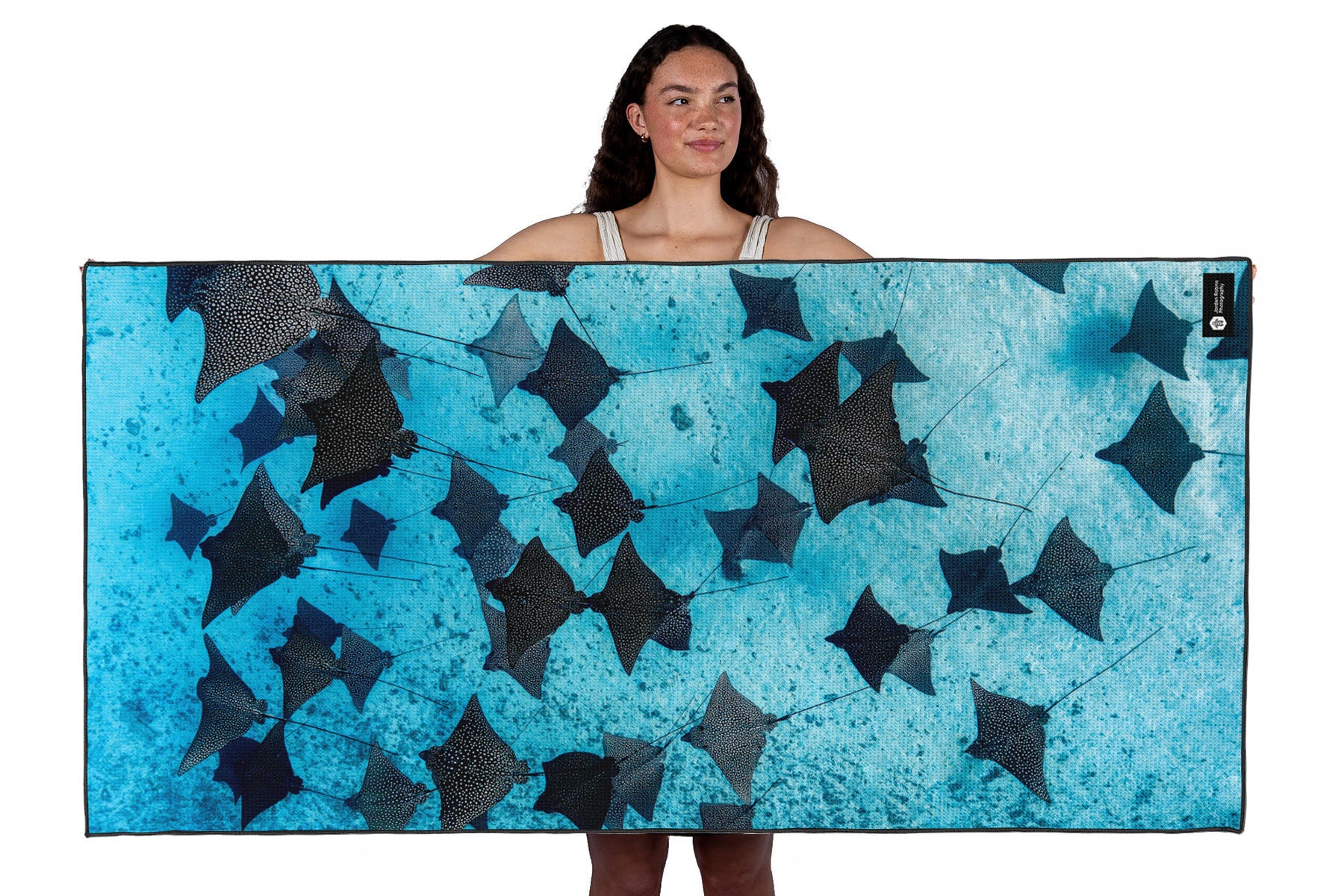 Spotted Eagle Ray Fever - Beach Towel